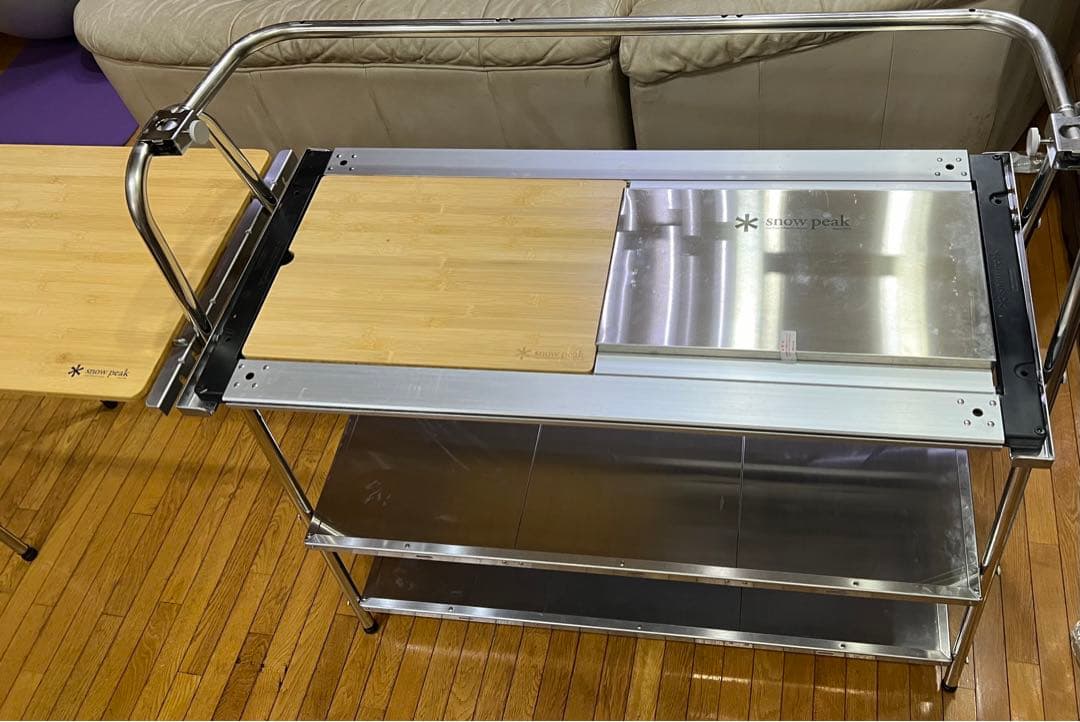 【バラ売り要相談】スノーピーク ステンレスキッチンテーブルセット 中古品