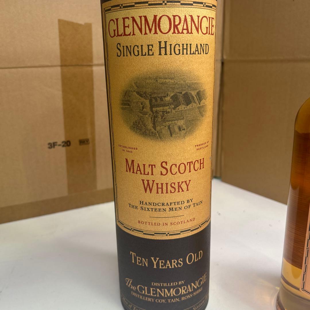 5497【未開栓】グレンモーレンジ10年 1000mL 43度　化粧箱付