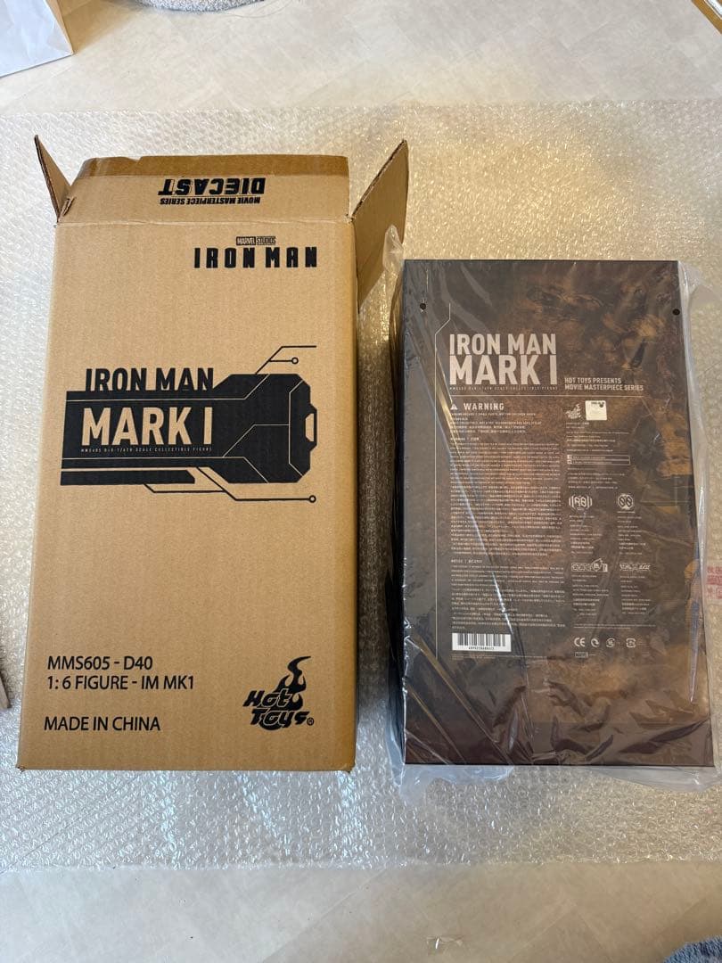 ホットトイズ MMS605D40 アイアンマン マークMK1 1/6フィギュア.