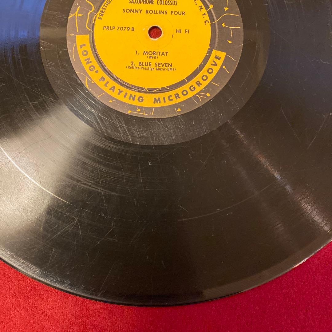 洋楽 Sonny Rollins SAXOPHONE COLOSSUS MONO