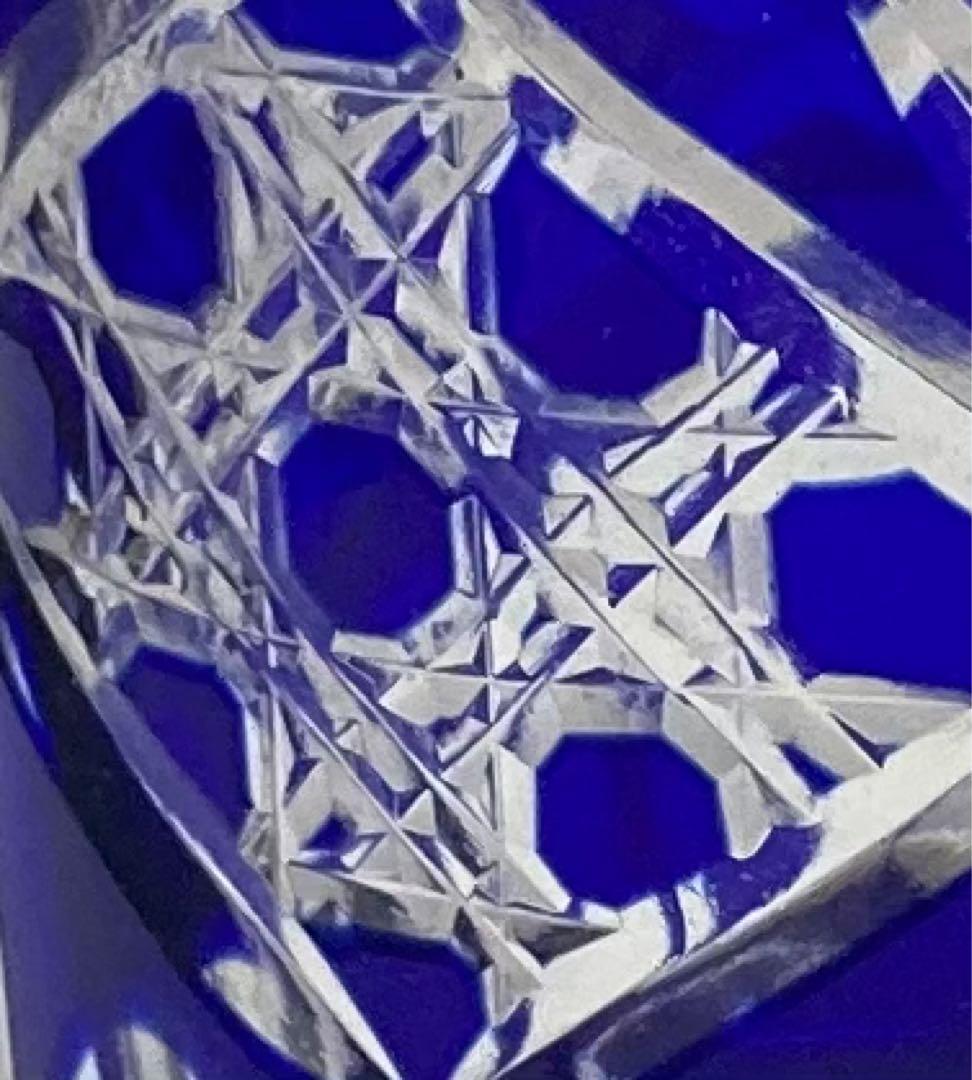 B3s  伝統工芸　江戸切子　グラス  2個　太武朗工房　共箱