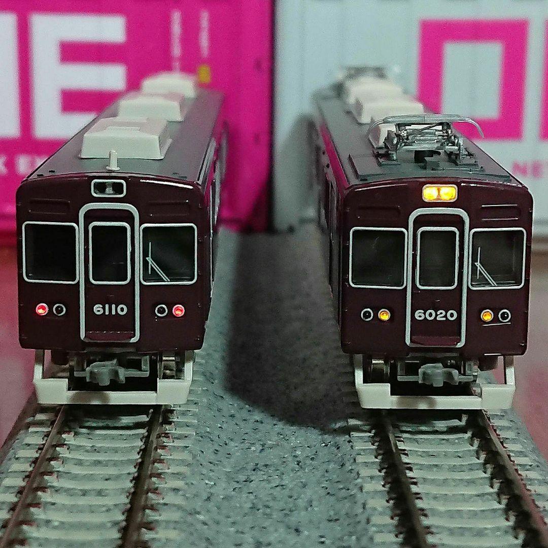 Nゲージ グリーンマックス 阪急6000系 旧塗装 2+6両編成