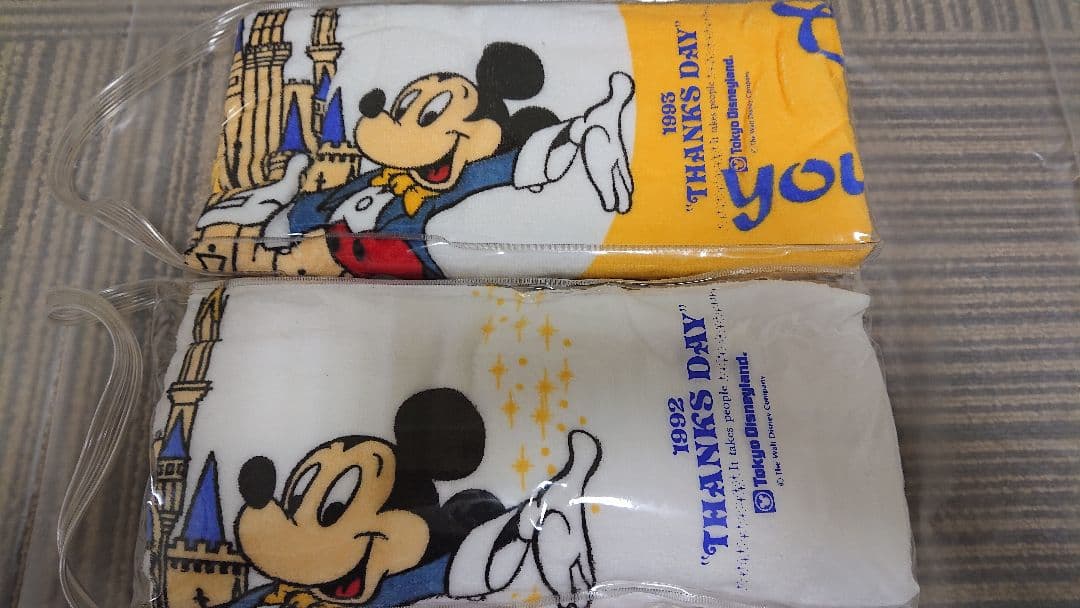 東京ディズニーランドキャスト限定サンクスデー1992年1993年タオル非売品
