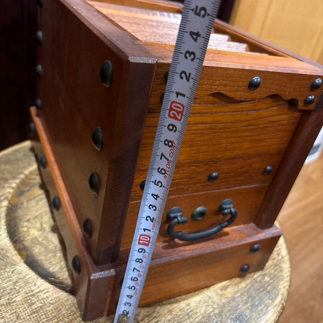 レトロ　賽銭箱　貯金箱　木製