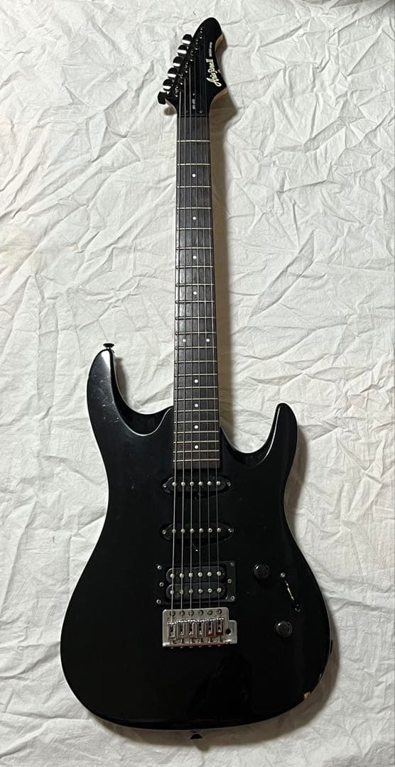 エレキギター　aria pro II selder エフェクター　ZOOM