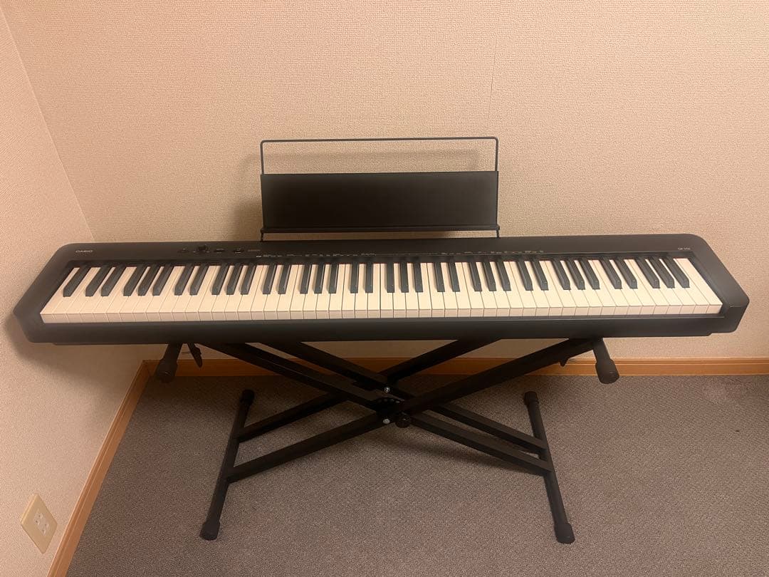 CASIO 電子ピアノ CDP-S150（88鍵盤）ブラック