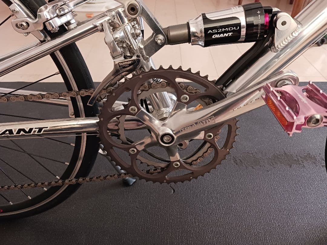 GIANT 　MR-4F折り畳み自転車　輪行袋付き