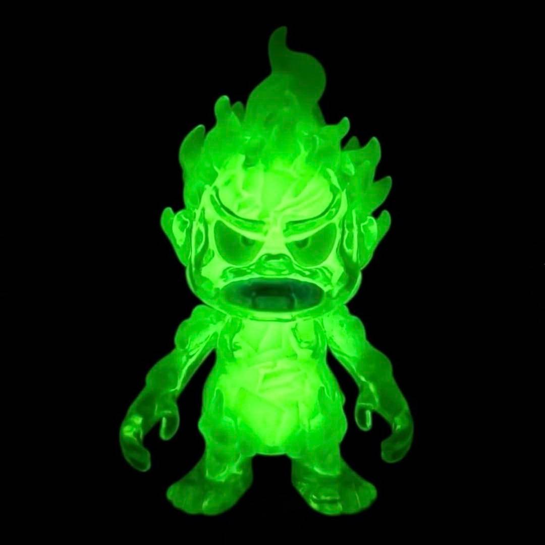 煙童　ソフビ　妖怪　sofubi 蓄光　抽選　インディーズソフビ