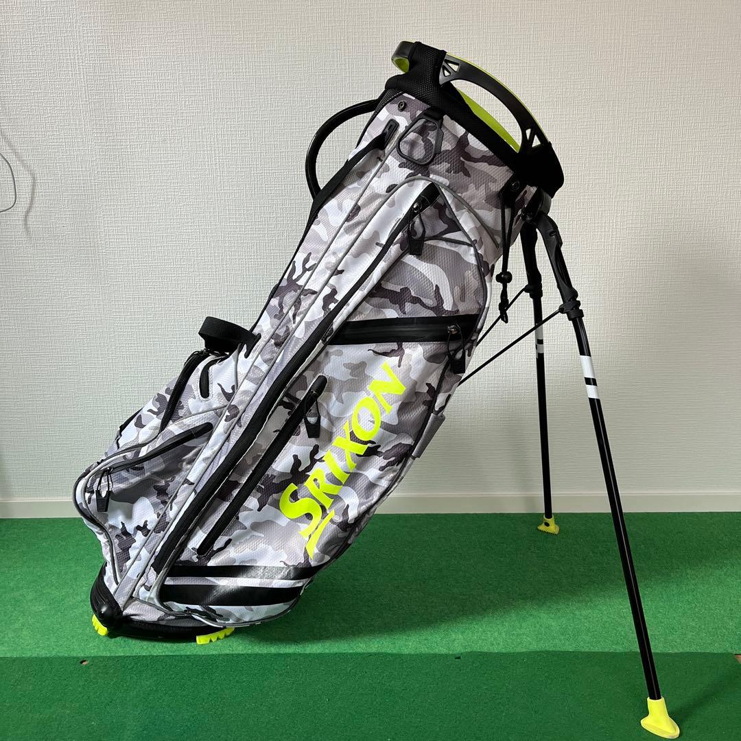 チュンパSrixon スタンド付きキャディバッグ カモフラージュ