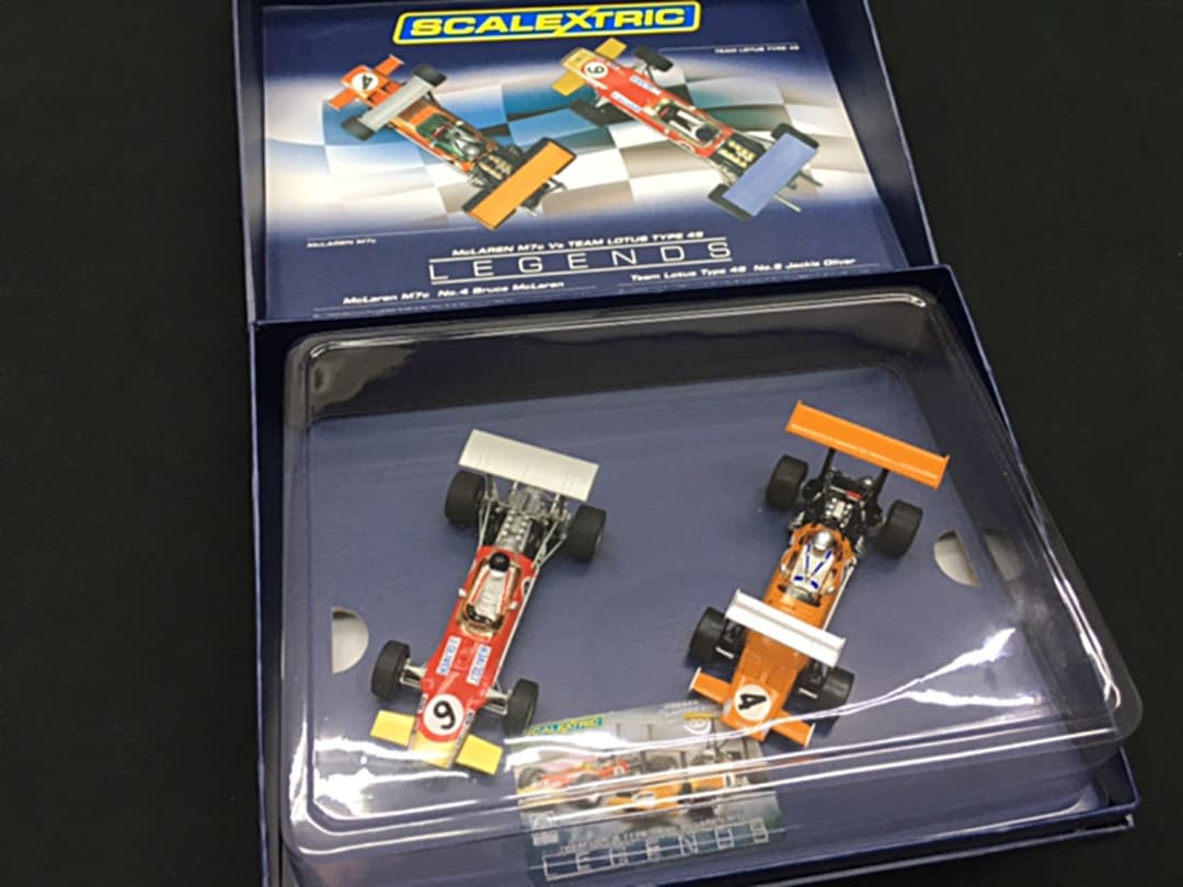 スケーレックストリックスロットカー ◆マクラーレン M7C ロータス 49B