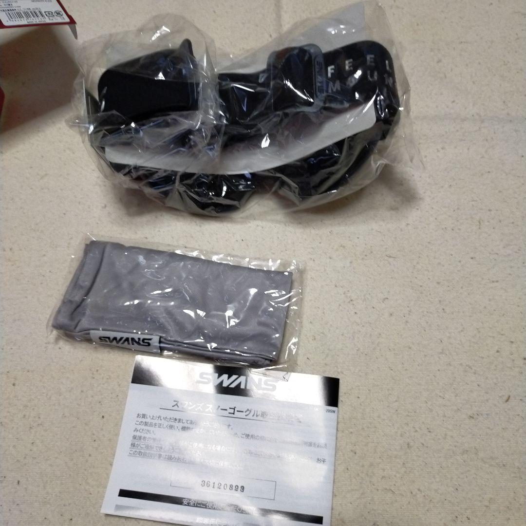 未使用 SWANS 調光レンズ アンスサイドブラック ゴーグル