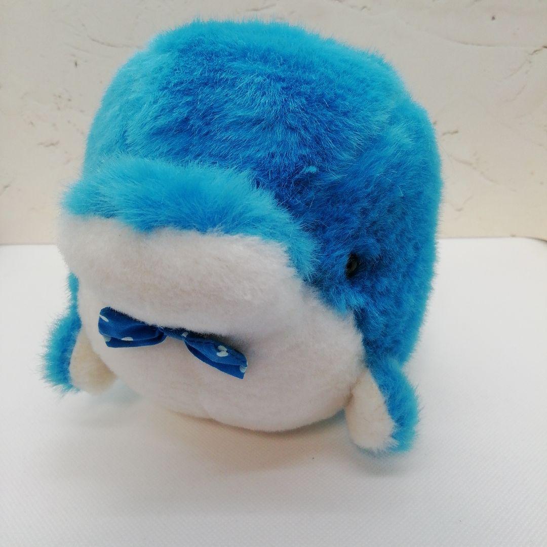イルカのウエディングぬいぐるみタグ付き　水族館で購入　昭和当時品