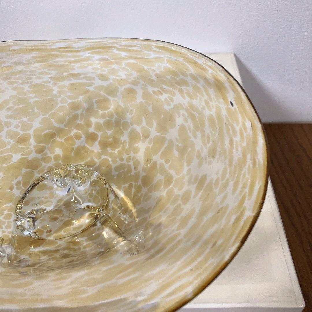 ガラス工房 GLASS FISH ガラス作家 大場匠さん 三つ足 ガラス器