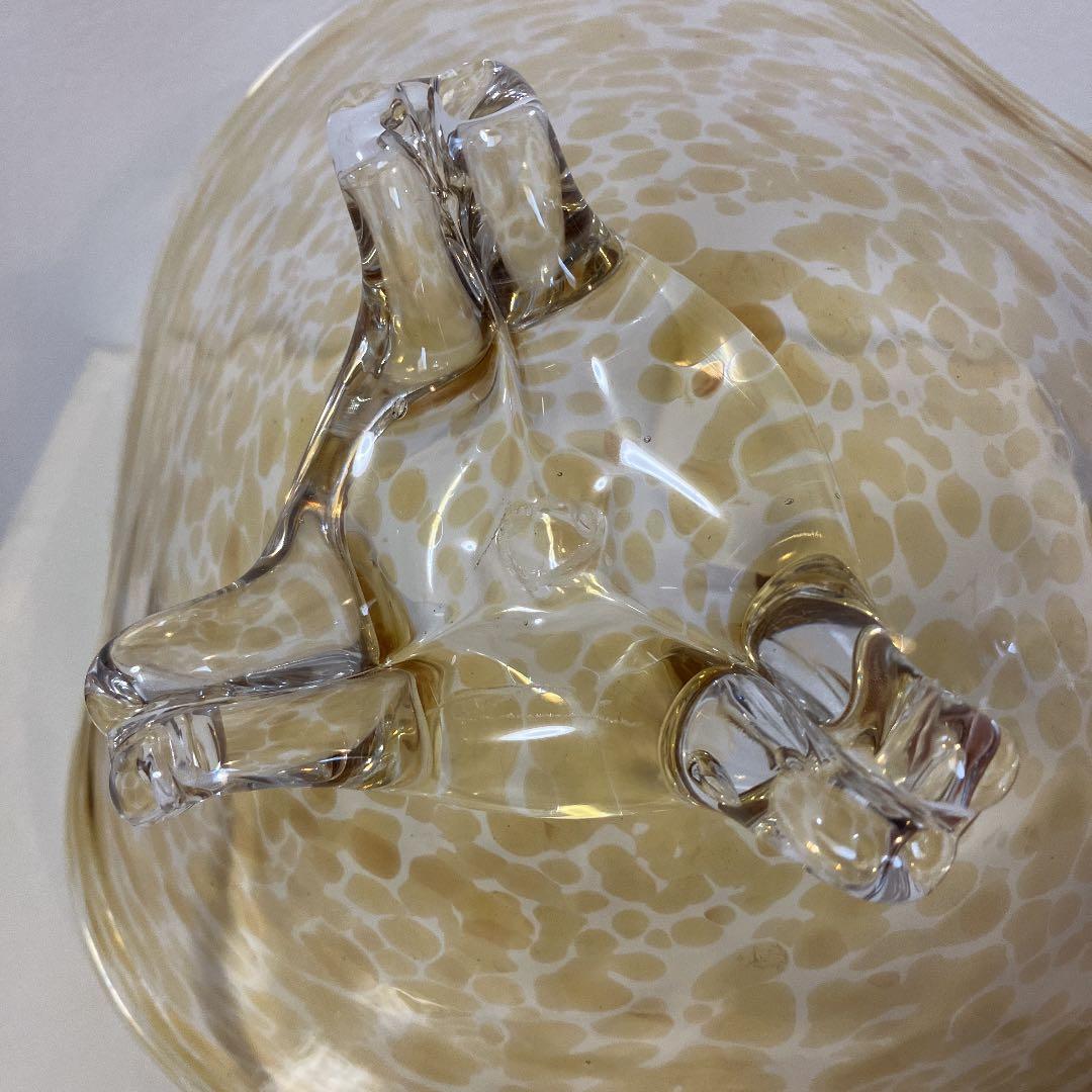 ガラス工房 GLASS FISH ガラス作家 大場匠さん 三つ足 ガラス器