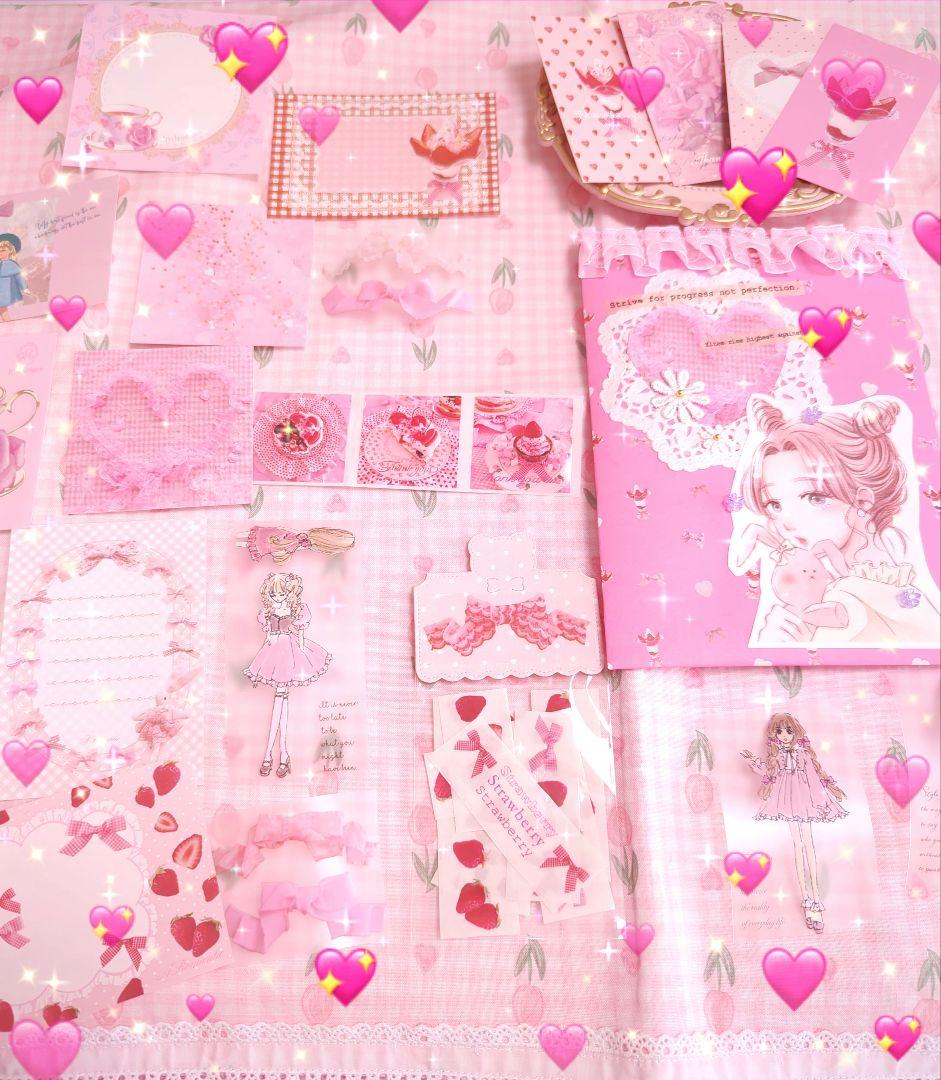 みぃーちゃん❤様ご確認用❤可愛いピンクメモ#749