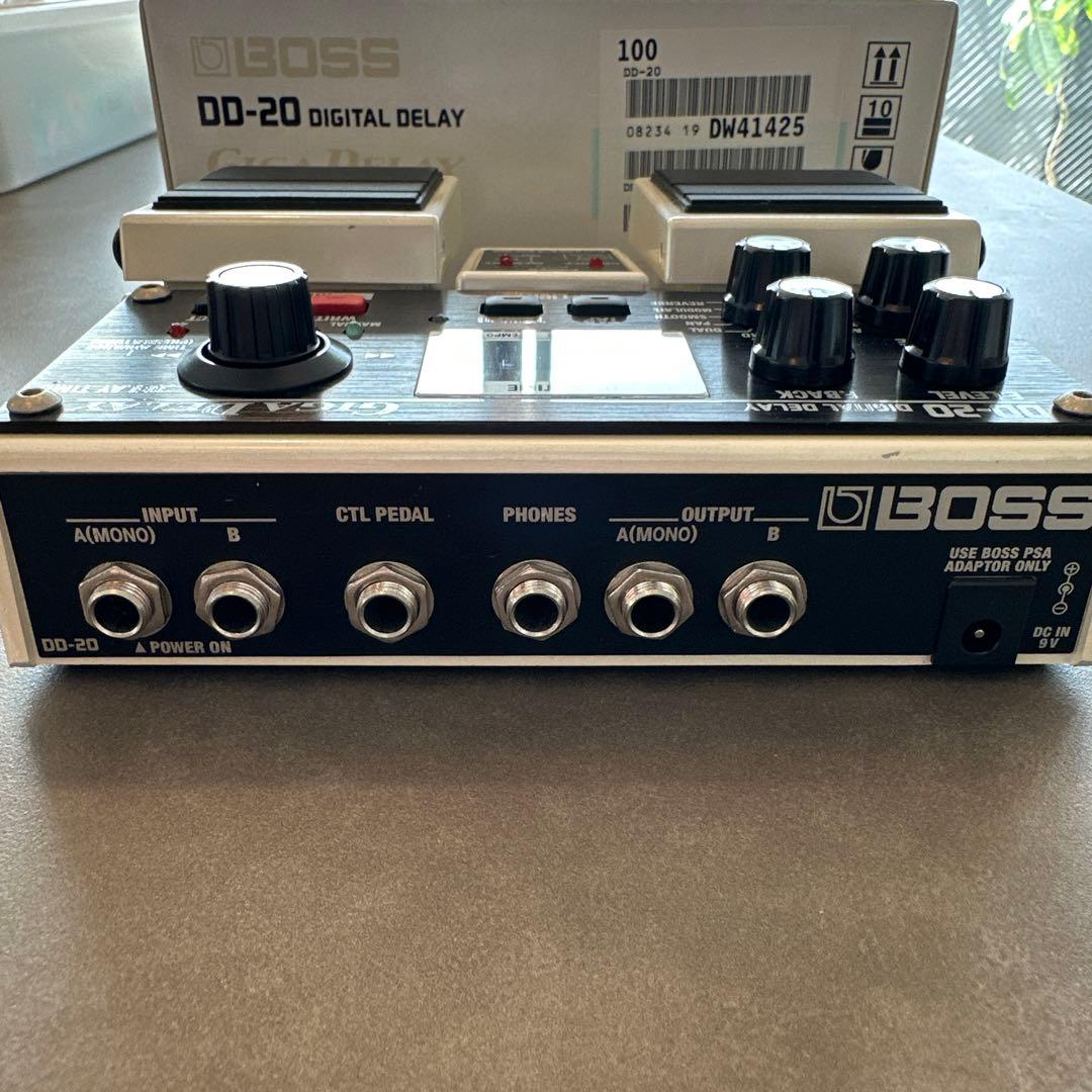 【動作確認済み・取説・箱付き】BOSS DD-20 デジタルディレイ