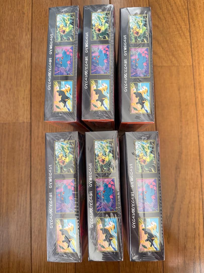 【シュリンク付き】ポケモンカード　インフェルノX 6BOX 新品未開封未サーチ