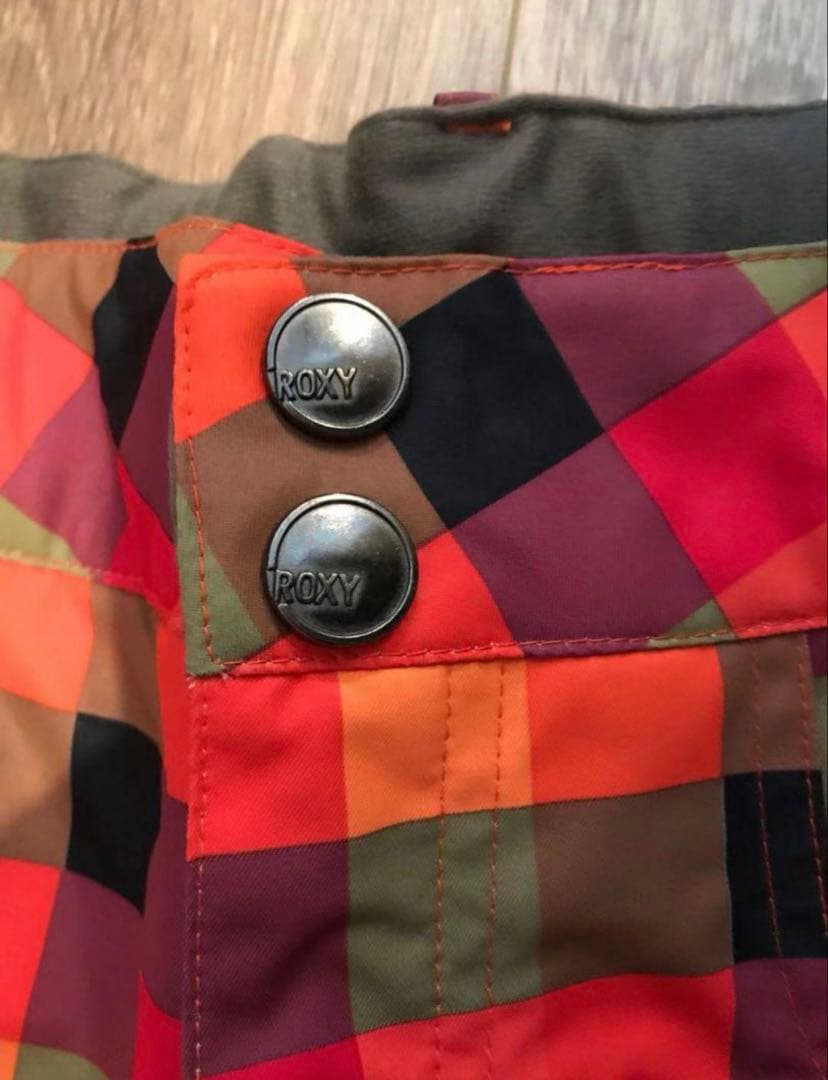ロキシー ROXY スノーボード ウェア レディース パンツ　チェック　　上下