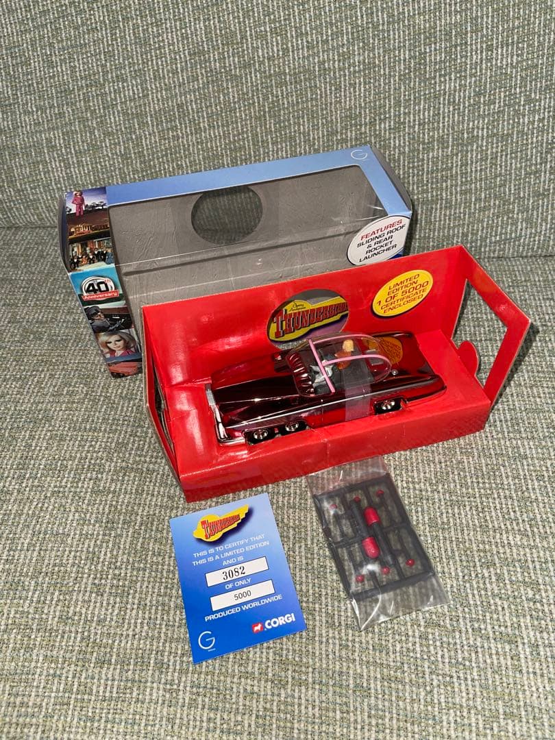 サンダーバード ペネロープ号 40周年記念ミニカー難あり(CORGI)