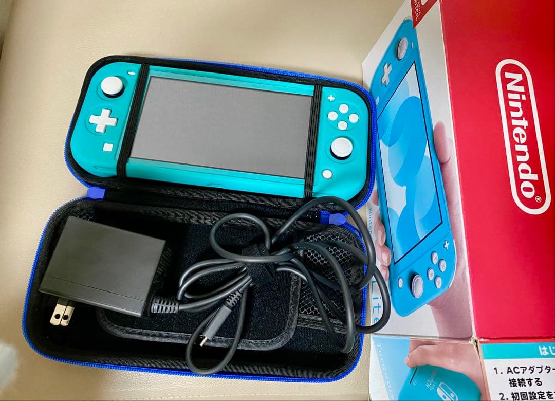 Nintendo Switch Lite ターコイズ 本体 ゲームソフト3作品付