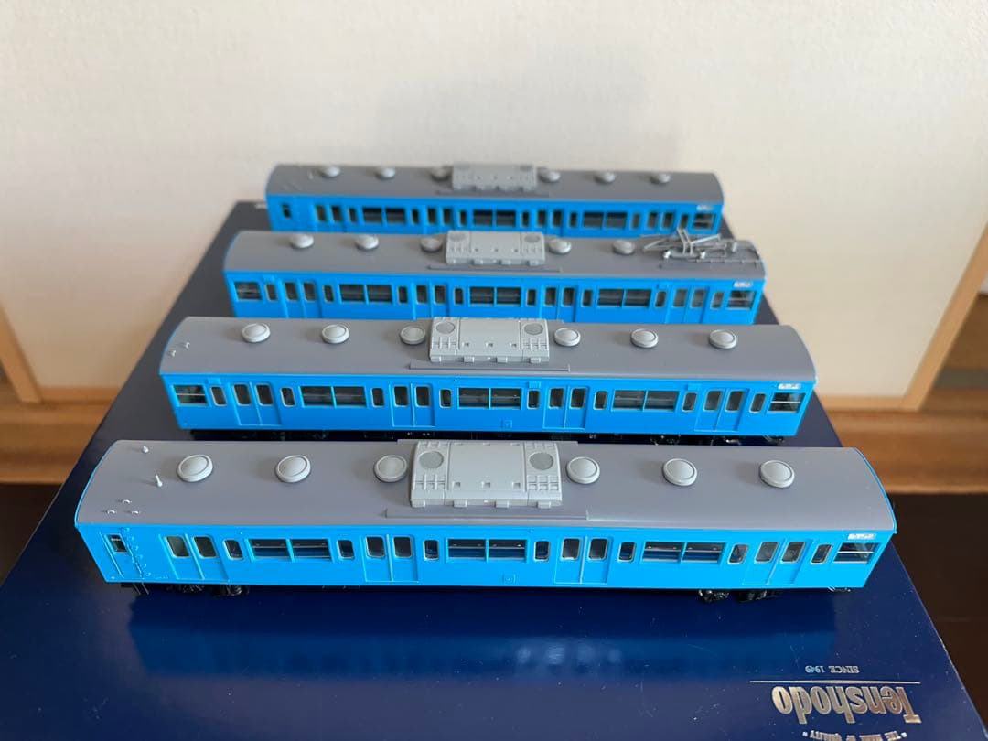 天賞堂　103系　スカイブルー　6両