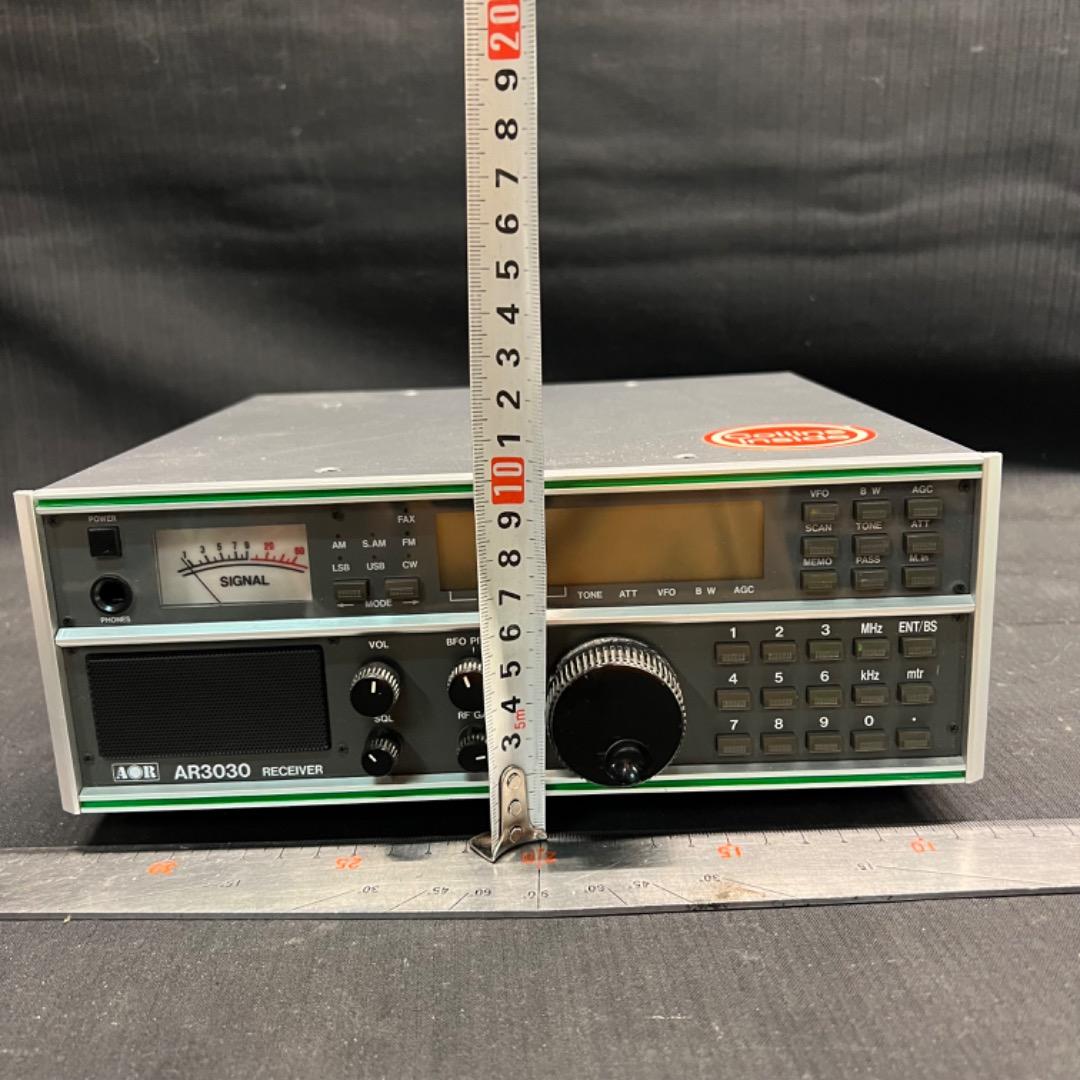 〇Dd右1016 AOR 受信機 レシーバー AR3030 無線受信機 レア