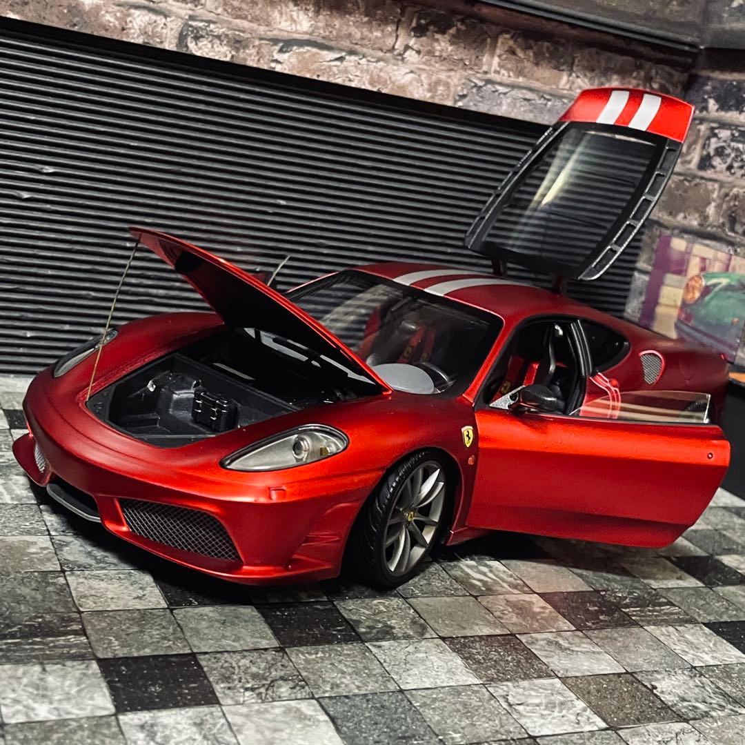 カスタム品 1/18 Mattel Elite フェラーリ 430スクーデリア