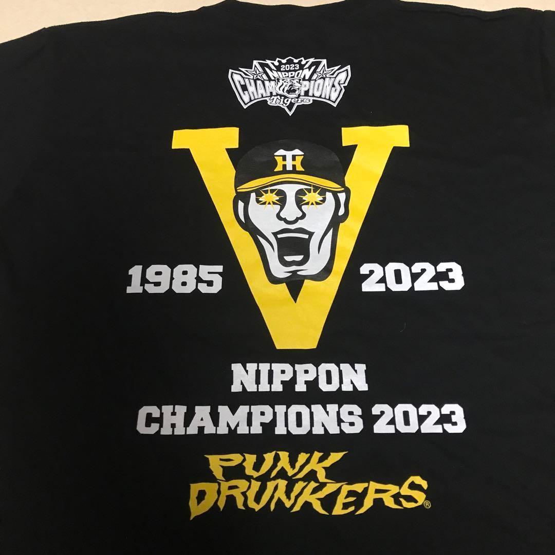 阪神タイガース 優勝記念 XXL punk drunkers 未使用 Tシャツ
