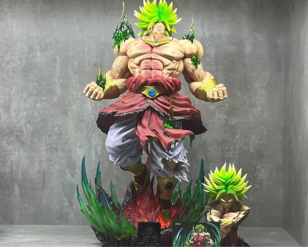 ドラゴンボール ブロリー ガレキ ガレージキット スタチュー X④⑤