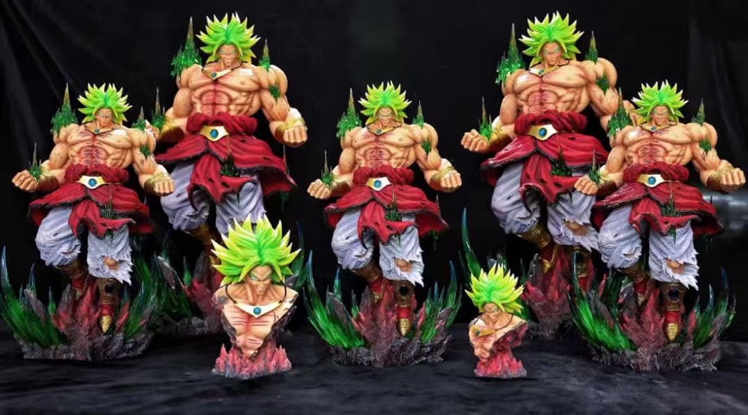 ドラゴンボール ブロリー ガレキ ガレージキット スタチュー X④⑤