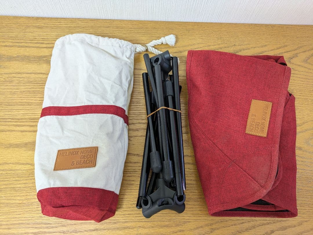 Helinox ヘリノックス コンフォートチェア ホームデコ＆ホーム レッド
