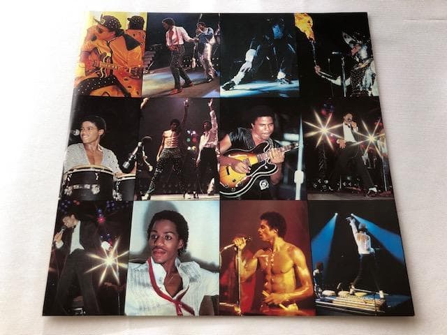 ジャクソンズ ライブ LP 2枚組 マイケル・ジャクソン d712y77