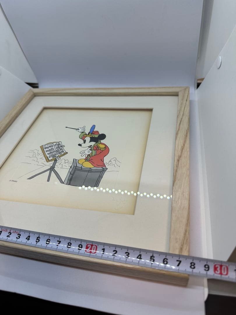Mickey Mouse 指揮者 ミッキーの大演奏会　アート(裏面に証明書あり)
