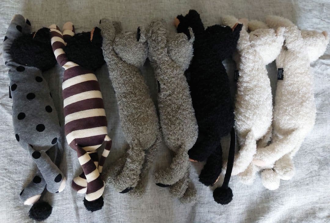 マタノアツコ 猫のぬいぐるみ７体セット