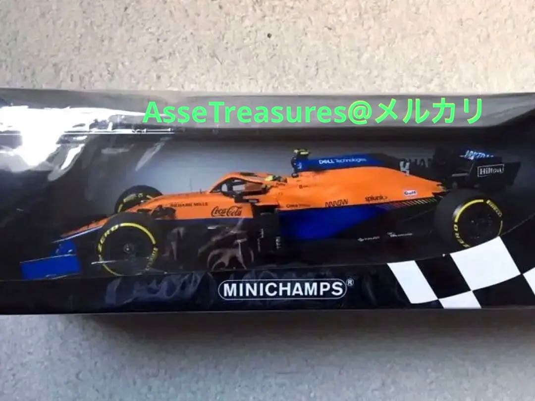 ミニチャンプス 1/18 マクラーレンMCL35M ノリス 世界744個限定