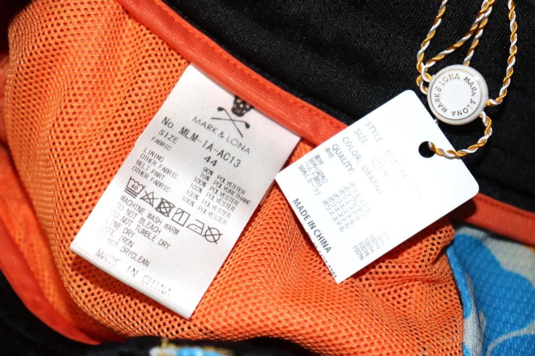 新品 MARK&LONA Pala Air Jersey Shorts 44　Ⓗ