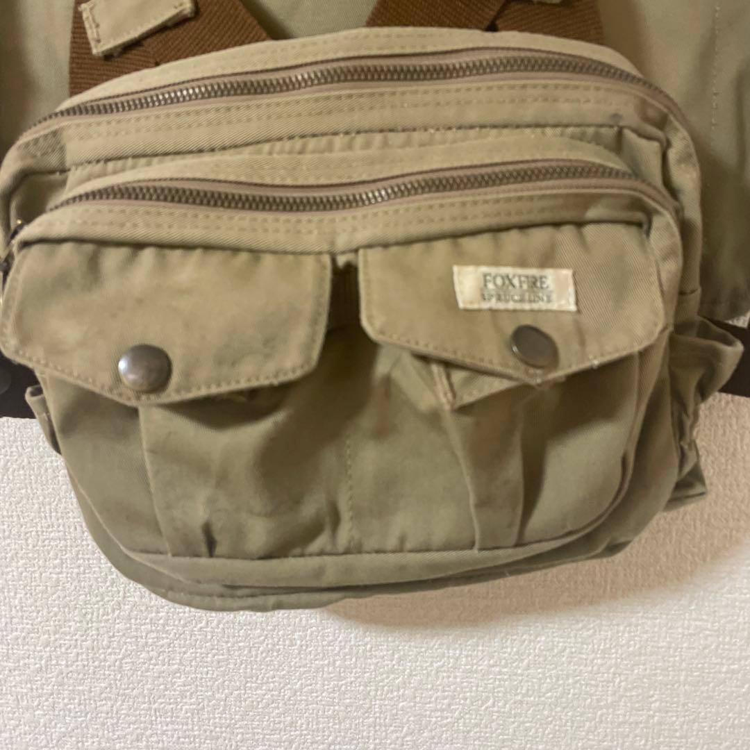 【最終価格】Foxfire フィッシングベスト チェストストラップベスト　中古