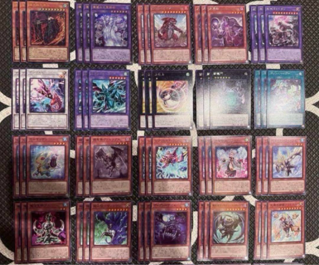 遊戯王　陽炎殿の君主　優麗なる霊鏡姫　汎用　その他　各3枚セット　ワープレ ③