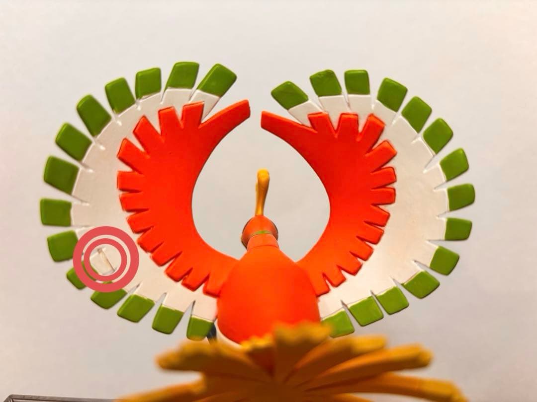 立体ポケモン図鑑 1/40スケール ホウオウ＆ルギア 当選品