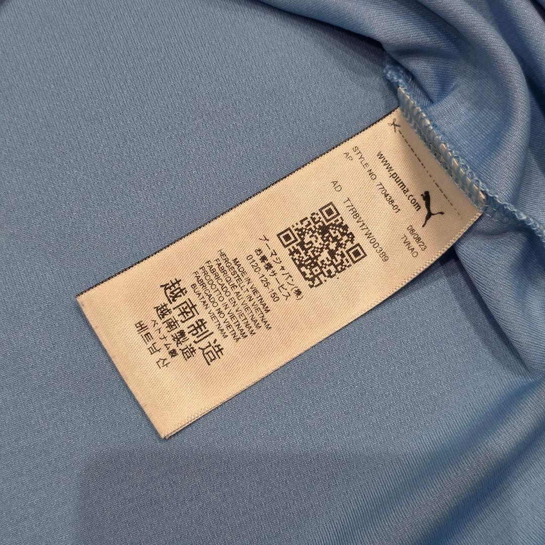 プーマ　ブラックアイパッチ　マンチェスターシティ　ハーランド　ユニフォーム　L