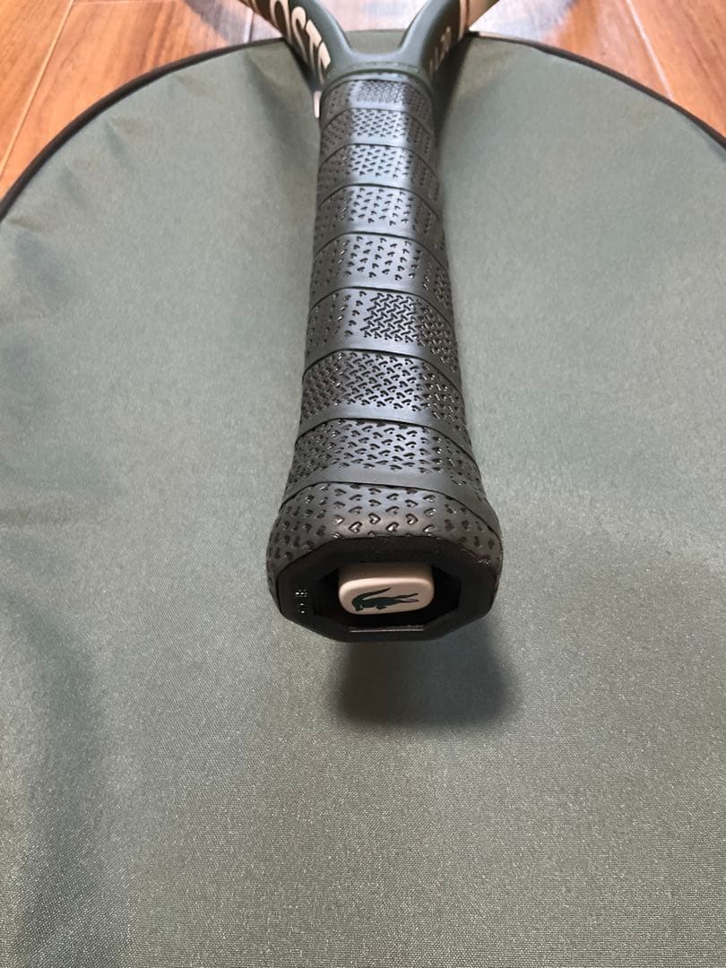 ラコステ LACOSTE L.20 ラケット 超美品　ナチュラル張上　ステンシル