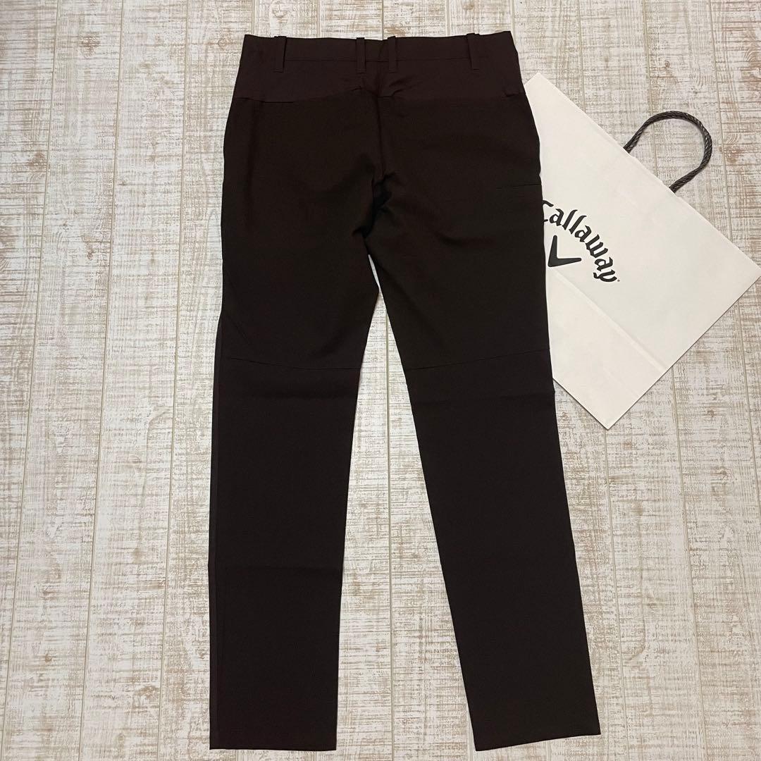 新品 キャロウェイ トラヴィスマシュー 長ズボン 赤タグ ブラウン XLサイズ
