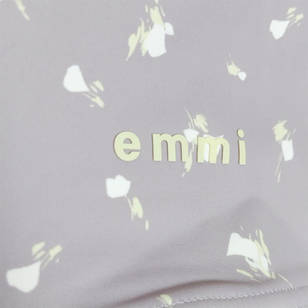 emmi yoga フラワーレギンス グレー 0 ＊ ヨガウェア エミ ヨガ