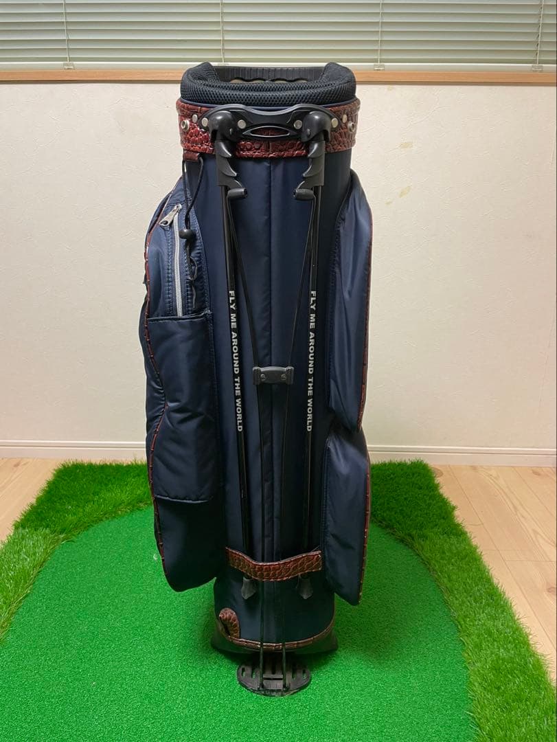 BOLSA ゴルフバッグ・キャディバッグ ネイビー