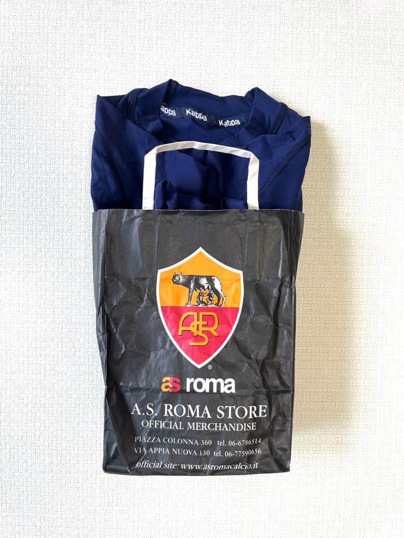 【新品未使用】【ローマで 購入】2000-2001年 AS Roma アウェイ