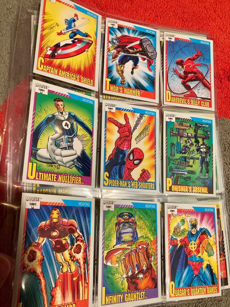 1991 マーベル・ユニバース シリーズ2 レギュラーカード全162種