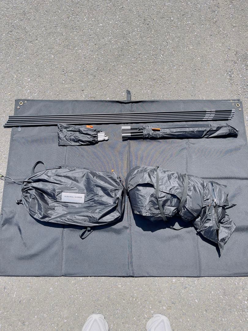 美品⭐︎ジャックシェルタープラス　サイドポールSET