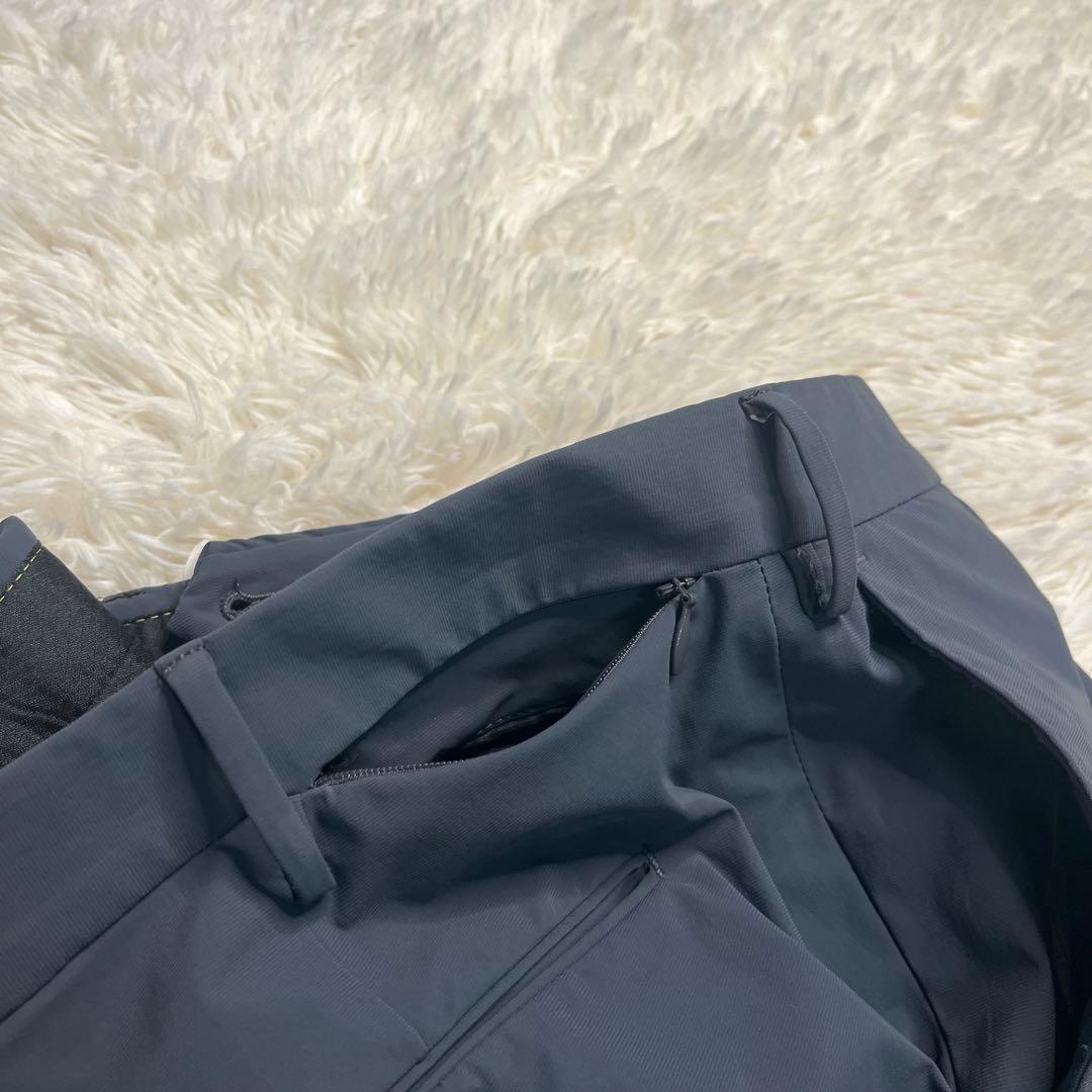 PT01 ポリエステル ストレッチパンツ size54 グレー