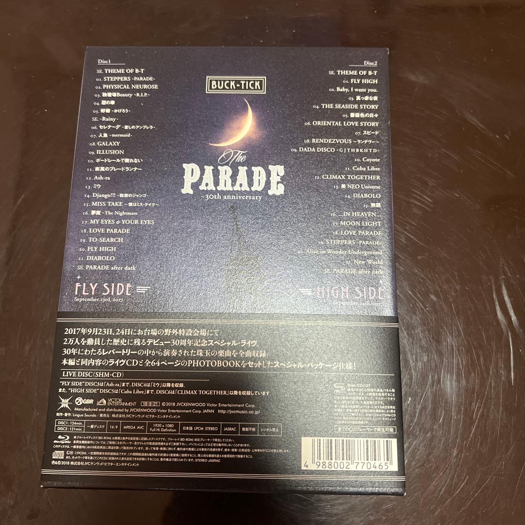 BUCK-TICK THE PARADE 完全生産限定盤 blu-ray