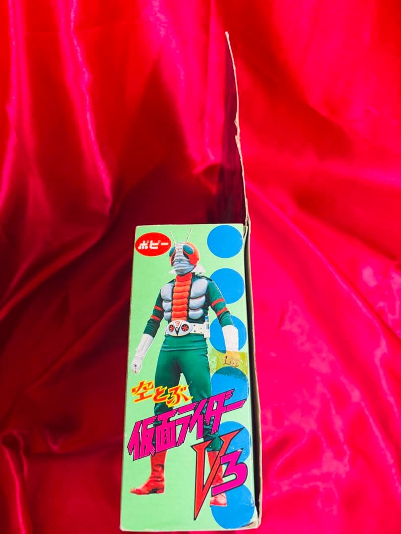 【最終価格値下不可】激レア当時物！ポピー　空とぶ 仮面ライダーV3カセットタイプ